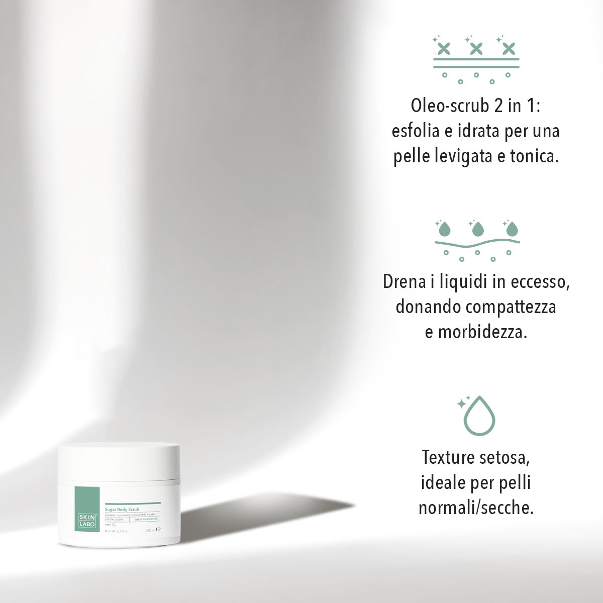 EXFOLIANTE CORPORAL DE AZÚCAR