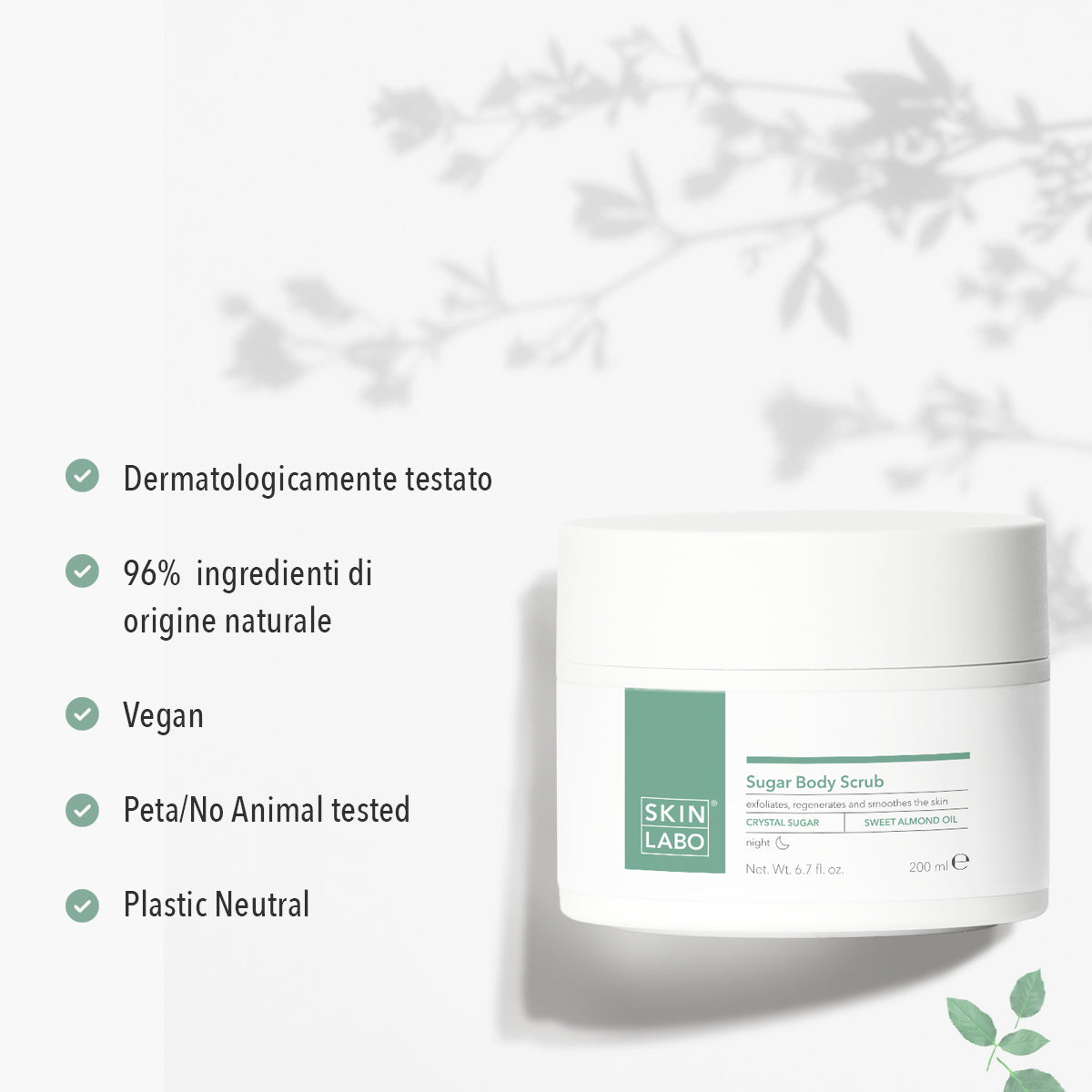 EXFOLIANTE CORPORAL DE AZÚCAR