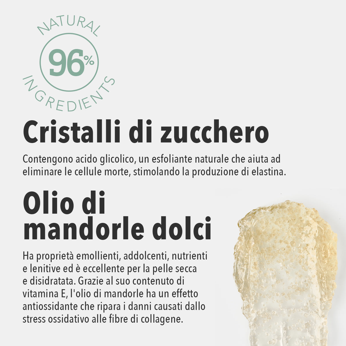 EXFOLIANTE CORPORAL DE AZÚCAR