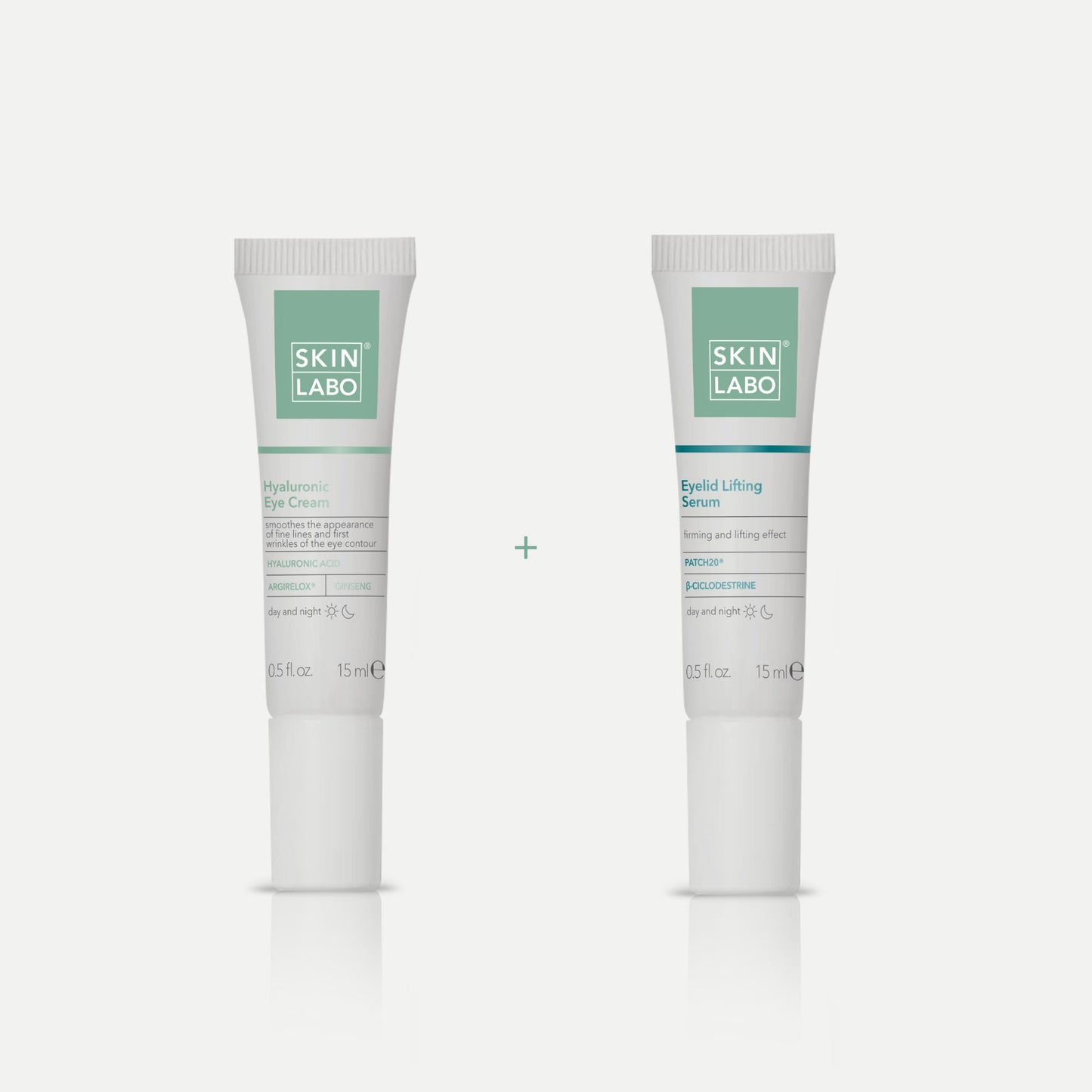 2 PRODUCTOS: CREMA CONTORNO DE OJOS CON ÁCIDO HIALURÓNICO +SÉRUM LIFTING PÁRPADOS