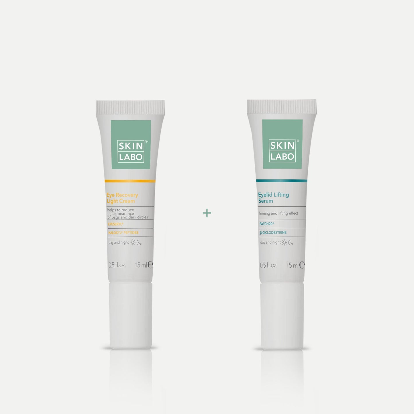 2 PRODUCTOS: Crema Recovery Bolsas y Ojeras + Sérum Lifting Párpados