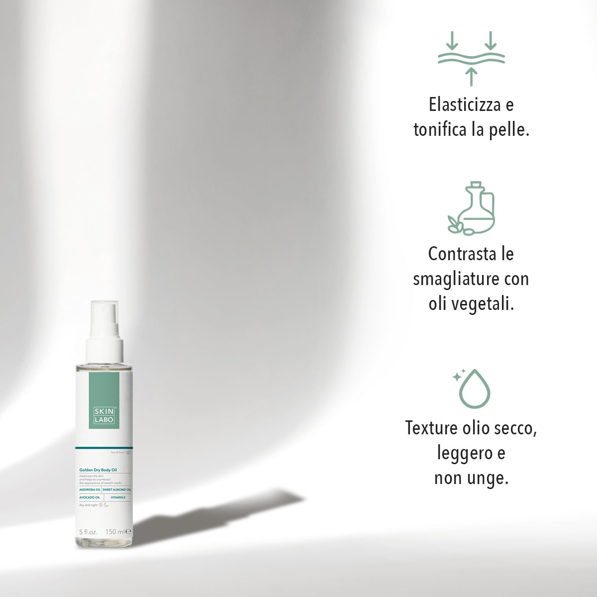 ACEITE SECO CORPORAL- GOLDEN DRY 